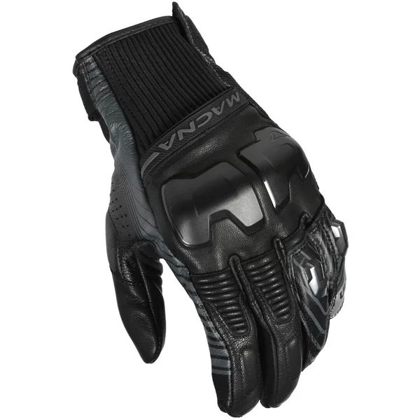 Manusi de piele MACNA ULTRAXX S Negru/Rosu, 5, nordicamoto.ro