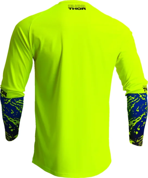 Tricou Copii Thor Sector Atlas Acid/Black/Teal XL, 6, nordicamoto.ro
