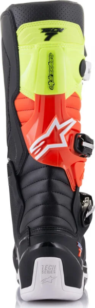 Cizme Alpinestars Tech 7 Black/Red/Yellow 12, 6, nordicamoto.ro