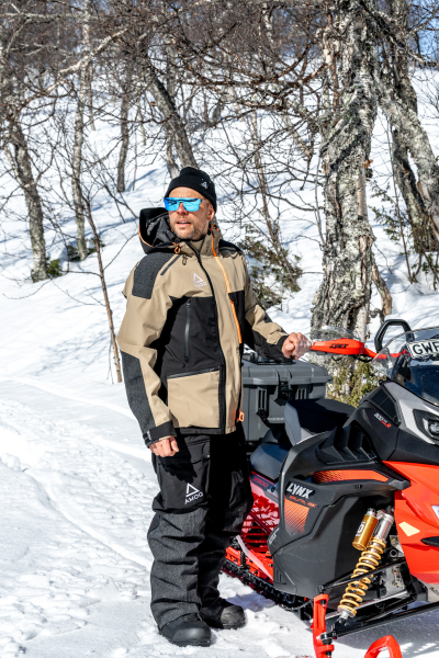 AMOQ Flex Light Jacket Beige/Black XS-3