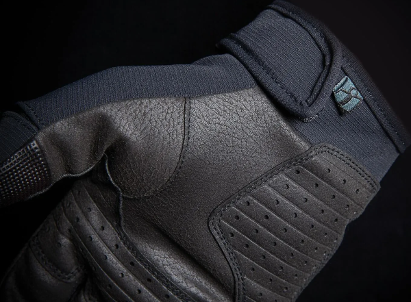 Manusi Textil/Piele Icon Stormhawk CE Black/Gray-4