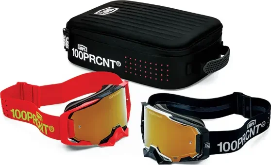 Pachet Dual Armega Racer Pro, roșu, negru, MĂRIME UNICĂ, 1, nordicamoto.ro