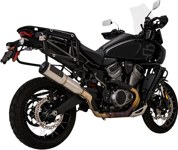Adventure Hi-output 450 Slip-on Muffler Silver, 2, nordicamoto.ro