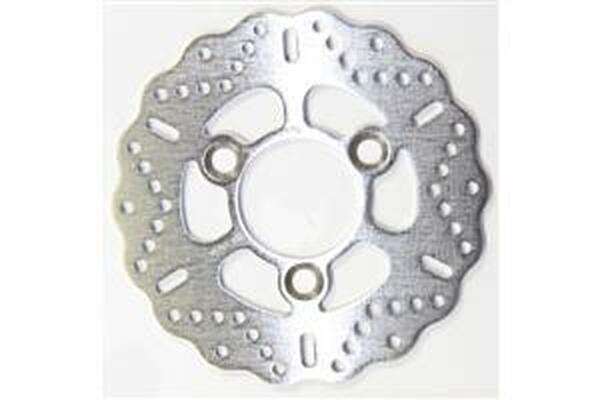 Contour Scooter Brake Rotor Silver, Stainless Steel, 1, nordicamoto.ro