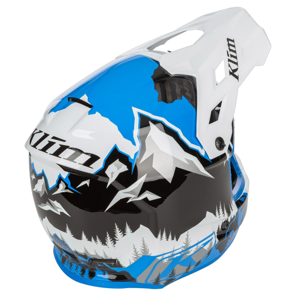 Casca Snowmobil Klim F3 Carbon ECE Wraith-63