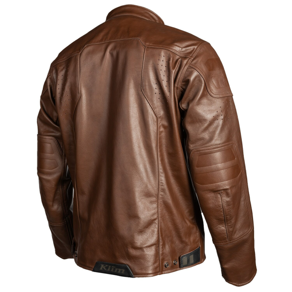 Geaca Moto Touring Klim Sixxer Leather Gunmetal Black-13