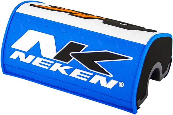 Oversized Handlebar Pad Blue, White-0