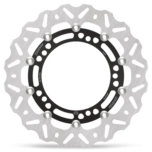Nitro Series Brake Disc Black, Silver-2