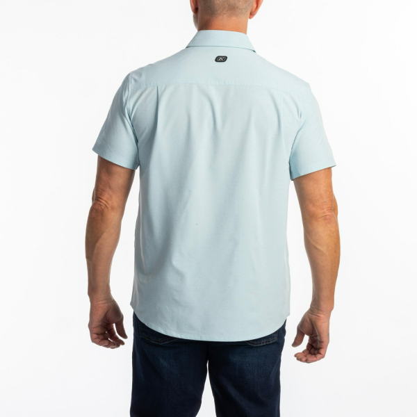Camasa Klim Colter Bay Stretch Aquamarine-9