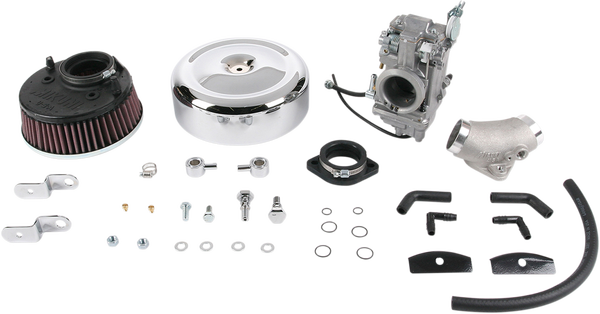 Hsr42 Smoothbore Carburetor Total Kit 42-19 Natural, Chrome, 1, nordicamoto.ro