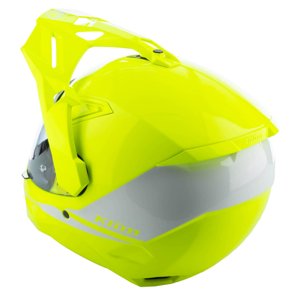 Casca Moto Klim X1 Alpha ECE/DOT Gloss Hi-Vis - White-16