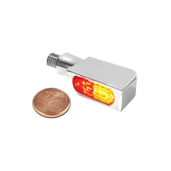 Led Turn Signal Chrome, 1, nordicamoto.ro