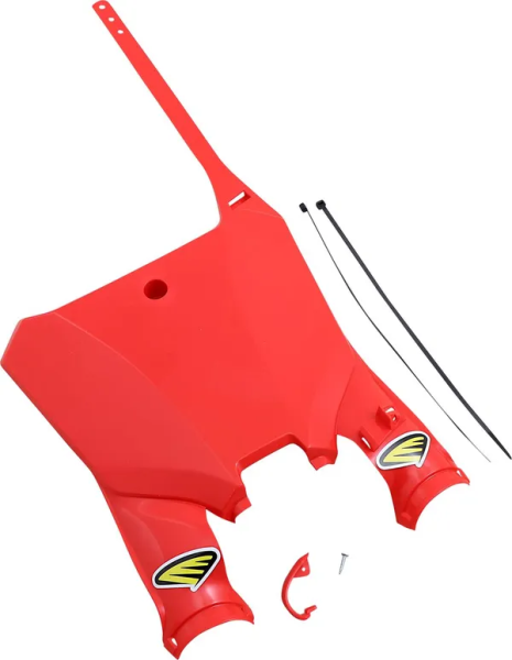 Stadium Number Plate Red-2