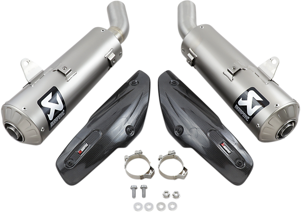 Titanium Slip-on Line Muffler Silver -0