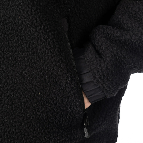 Geaca Dama Klim Sira High Pile Fleece Black-14