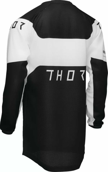 Tricou Enduro Copii Thor Launchmode Storm Black/White-1