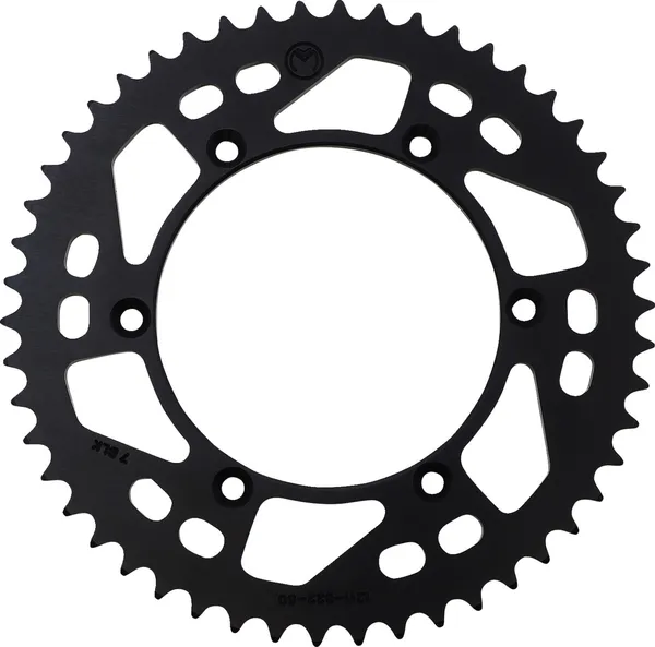 MOOSE RACING Rear Aluminum Sprocket Black 