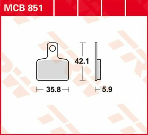 Plăcuțe de frână ceramice universale, 2, nordicamoto.ro