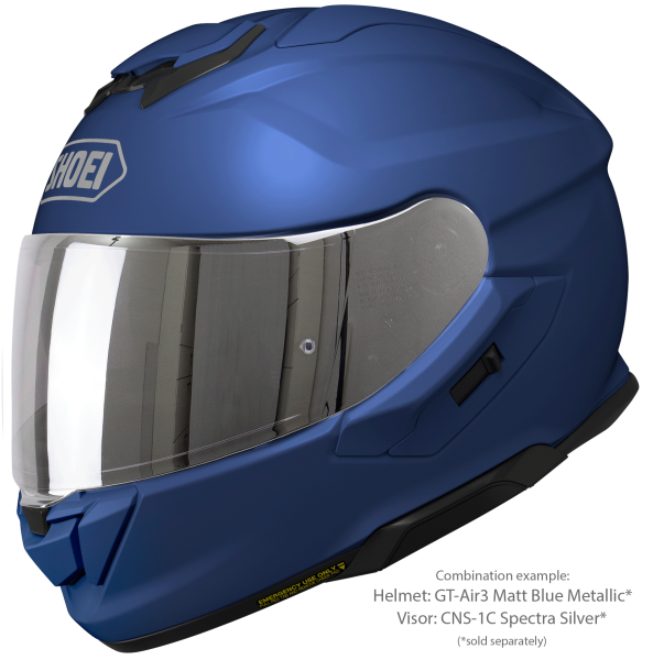 Casca integrala SHOEI GT-AIR3 Albastru mat metalic XXL-5