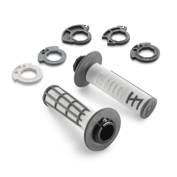 Mansoane Lock-On KTM/Husqvarna/GasGas TBI 2024 JEFF EMIG Alb-0