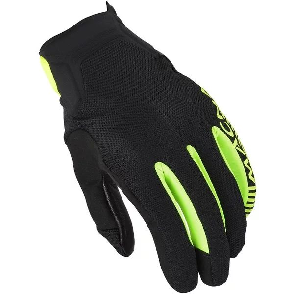 Manusi de piele MACNA OBTAIN LEATHER 3XL Negru/Rosu, 16, nordicamoto.ro