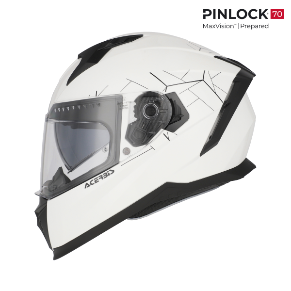 Casca Acerbis X-Way White-8