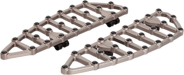 Mx Billet Floorboards Silver, 1, nordicamoto.ro