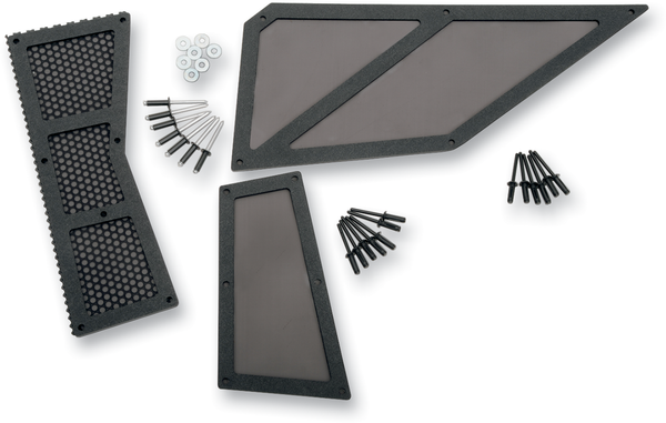 Hot Air Elimination Kit Black, 1, nordicamoto.ro