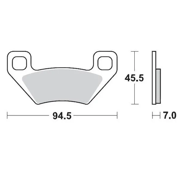 Racing Brake Pads Atv-0