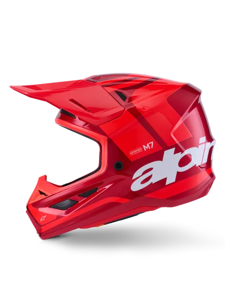 Cască Alpinestars SM7 Core Red-2