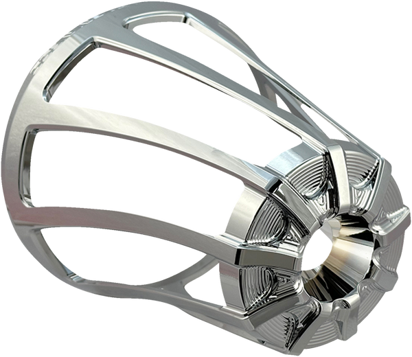 Monster Sucker Air Cleaner Cover Silver, 1, nordicamoto.ro
