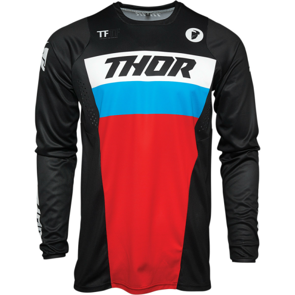 Tricou Thor Pulse Racer Black/Red/Blue-38d61184176e9824091c13417d0df0b1.webp