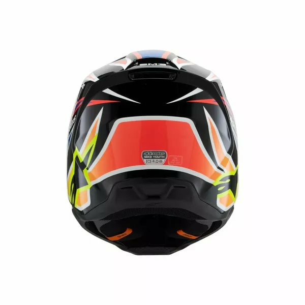 Casca Copii Alpinestars S-M3 Wurx Black/Blue/Yellow-0