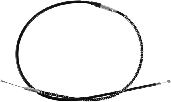 Black Vinyl Clutch Cable Black-0