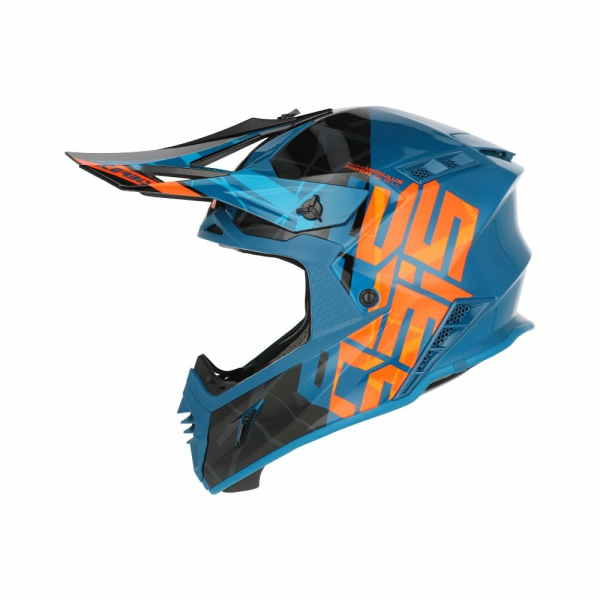 Casca Acerbis X-Track 22.06 Orange/Blue-2