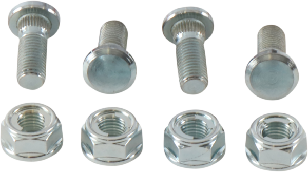 Wheel Stud/nut Kit Silver, 1, nordicamoto.ro