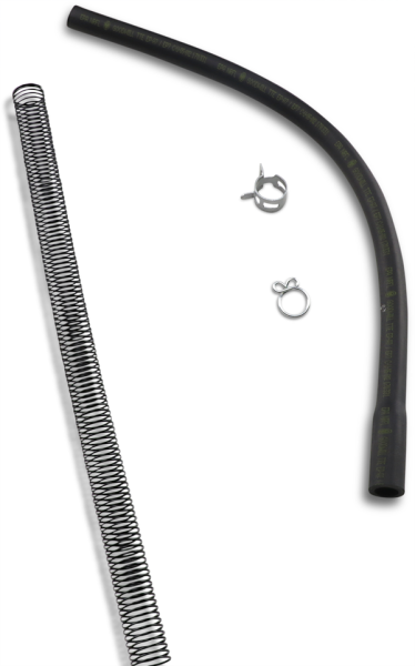 Hose And Clamp Kit Black, 1, nordicamoto.ro