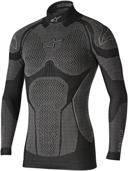 Ride Tech Winter Long-sleeve Underwear Top Gray -1
