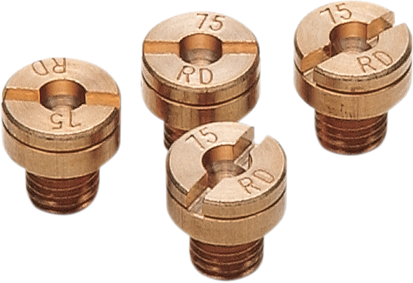A-bax Precision Mikuni-style Slot Head (sj Prefix) Main Jet Brass, 1, nordicamoto.ro