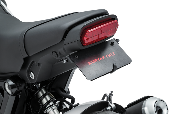 License Plate And Turn Signal Mount Black, 2, nordicamoto.ro