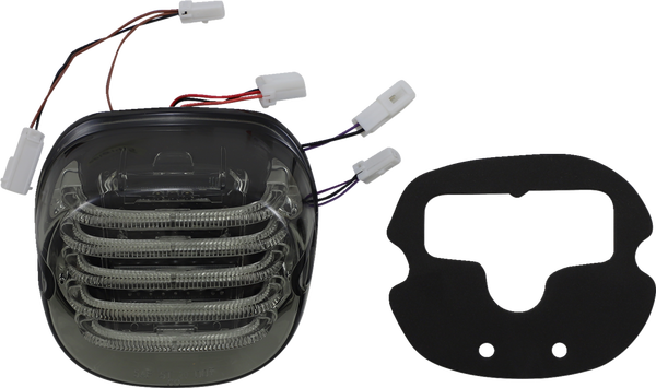 Probeam® Integrated Low Profile Led Taillights With Auxiliary Turn Signals Smoke, 1, nordicamoto.ro