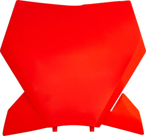 Front Number Plates Orange