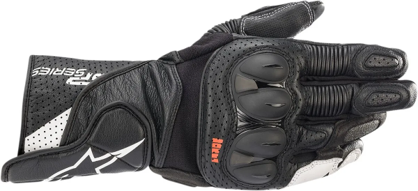 Manusi Piele Alpinestars SP-2 v3 Negru/Alb-1