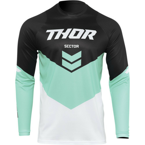 Tricou Thor Sector Chevron Black/Mint
