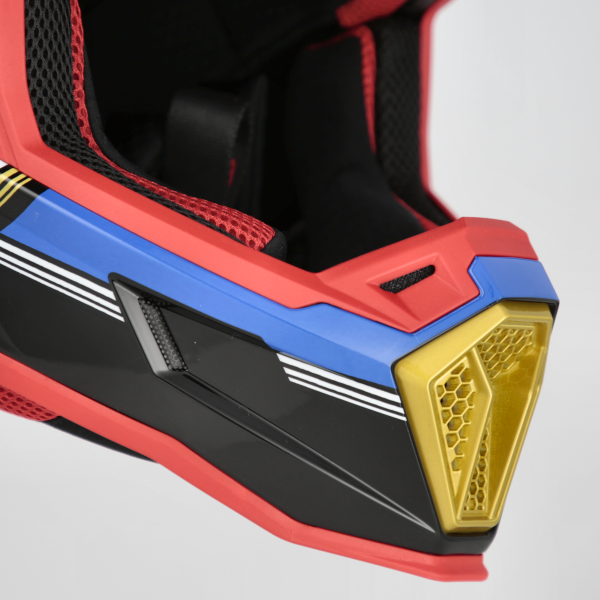 Casca Acerbis Whoops Graphic Negru/Albastru XXL-1