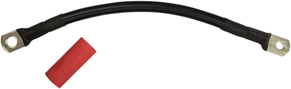 Battery Cable With Optional Shrink Tube Black, 1, nordicamoto.ro