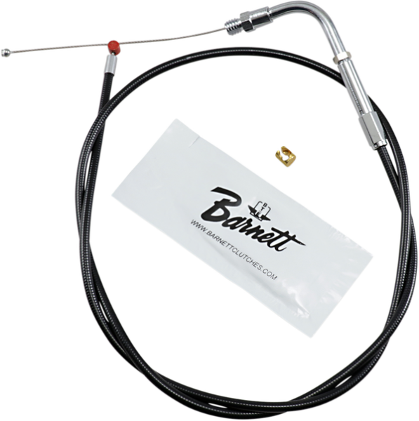 Black Vinyl Throttle/idle Cable Black Standard, 1, nordicamoto.ro