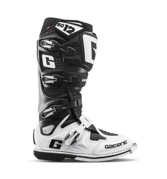 Cizme Gaerne SG 12 Enduro Alb/Negru-3
