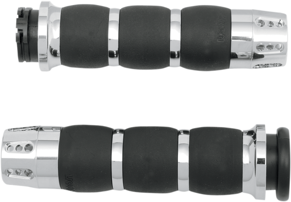 Gatlin Velvet Air Grips Black, 1, nordicamoto.ro