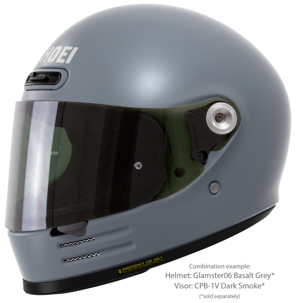 Casca integrala SHOEI GLAMSTER06 Gri Bazalt XXL-2